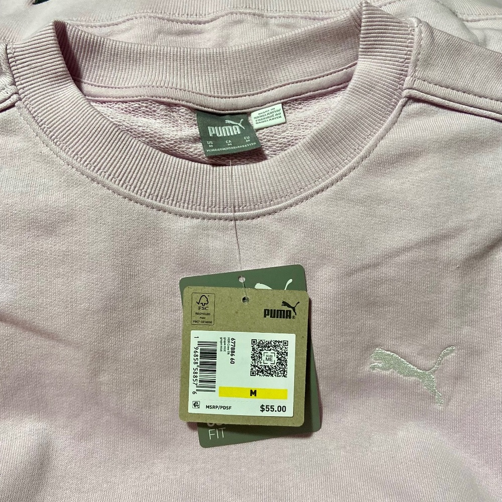 PUMA HER Women's Sweatshirt - Picture 6 of 6